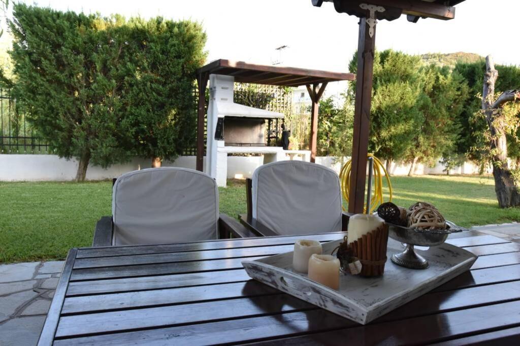 K-Home Villa, Your Enchanting Getaway Пефкохори Екстериор снимка